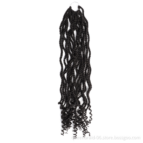 Smartbraid Afro KinkyOmbre Marley Twist Hair Kinky Twist